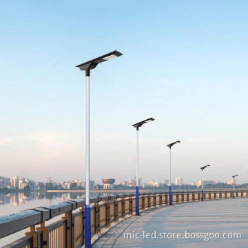 High Efficiency 30W-80W Solar Street Lights - 180lm/W Bright Waterproof Outdoor Lighting